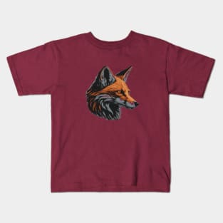 Fox head icon Kids T-Shirt